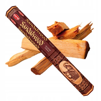 Kadzidełka Sześciokątne HEM Sandalwood